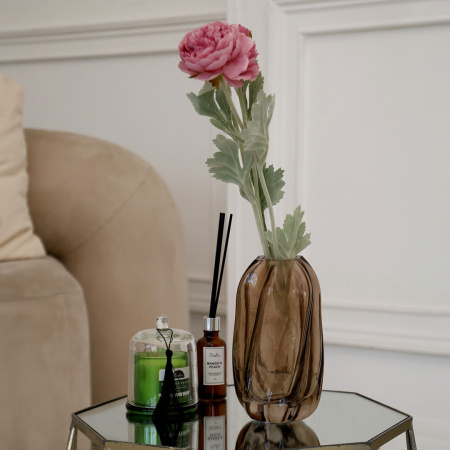 Декоративная ваза из цветного стекла Ekg-19 - "Мако"