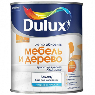Краска LUXIUM мебель и дерево BC 0,75л 